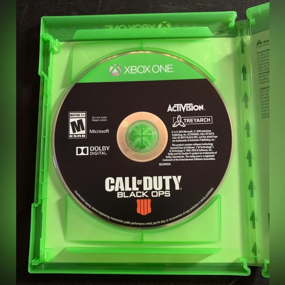 Microsoft Xbox One Call of Duty: Black Ops 4